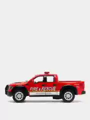 Красный металлическая машина Ford F150 SVT Raptor SuperCrew 2013 KT365DPR