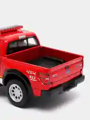 Красный металлическая машина Ford F150 SVT Raptor SuperCrew 2013 KT365DPR