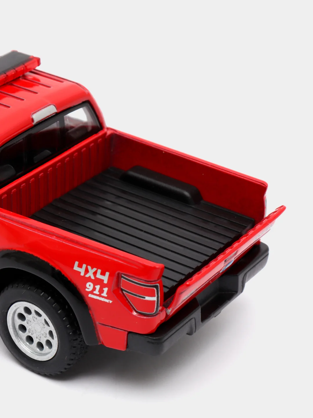 Красный металлическая машина Ford F150 SVT Raptor SuperCrew 2013 KT365DPR