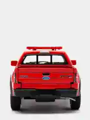 Красный металлическая машина Ford F150 SVT Raptor SuperCrew 2013 KT365DPR