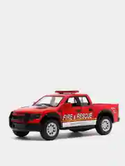 Красный металлическая машина Ford F150 SVT Raptor SuperCrew 2013 KT365DPR