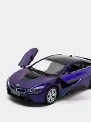 Синий bmw i8 KINSMART KT5379DA