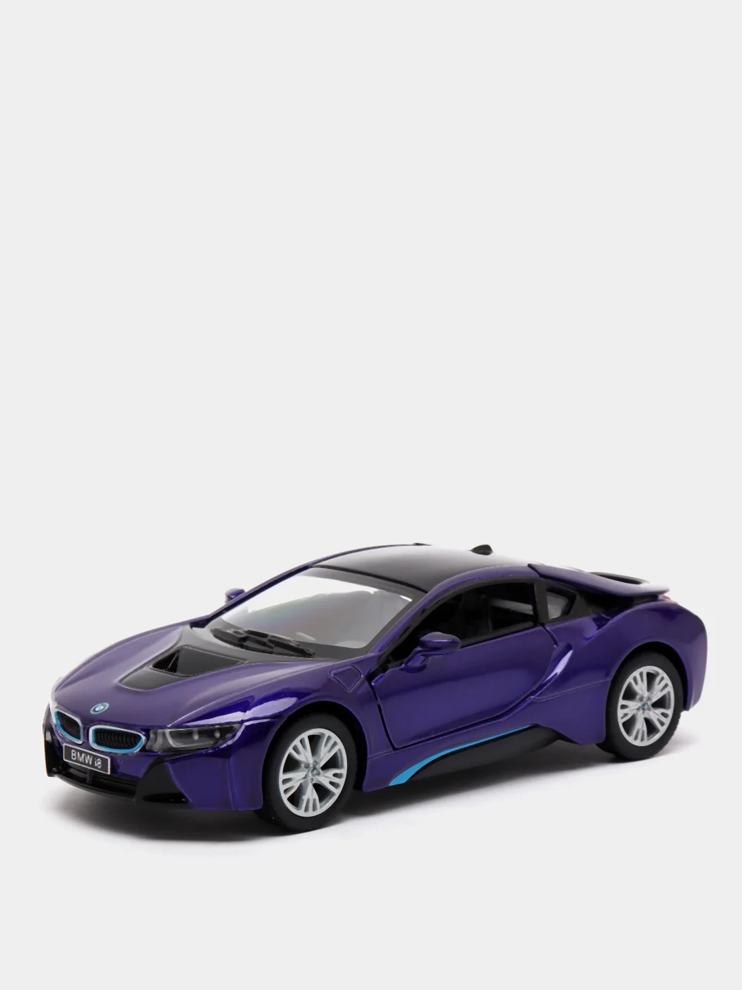 Синий bmw i8 KINSMART KT5379DA