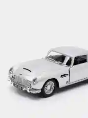Серебряный машинка Aston Martin DB5 металлическая, 1:38 KT5406D