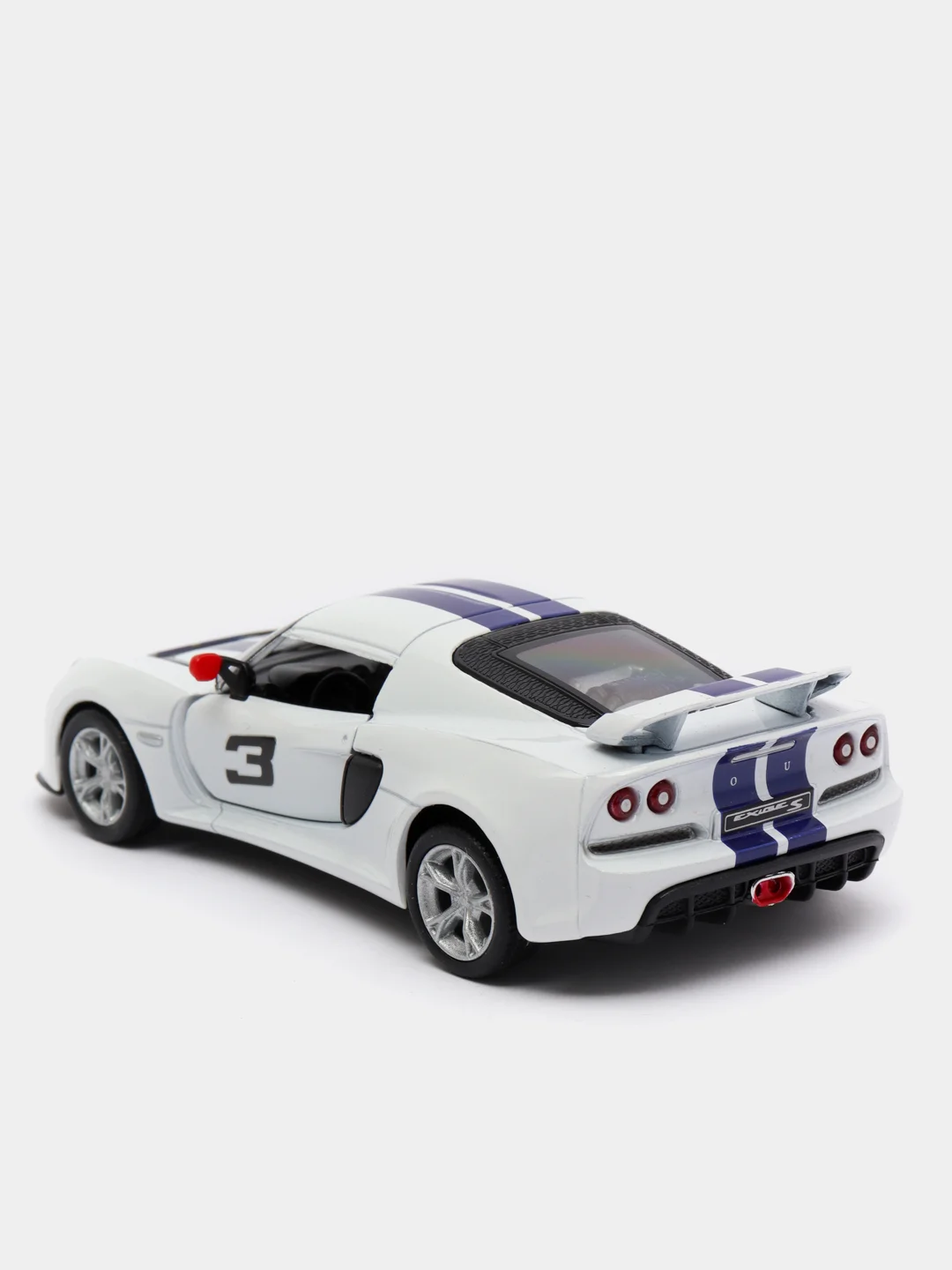 Белый металлическая машинка 1:32 Lotus Exige S 2012 KT5361DF