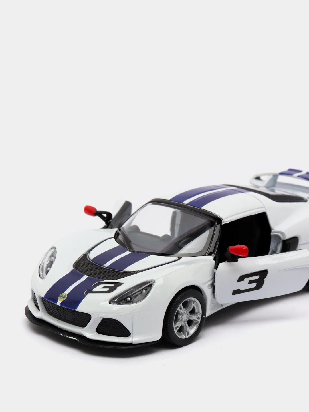 Белый металлическая машинка 1:32 Lotus Exige S 2012 KT5361DF