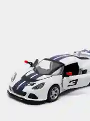 Белый металлическая машинка 1:32 Lotus Exige S 2012 KT5361DF