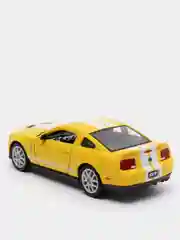 Желтый металлическая машинка 2007 Shelby GT500 KT5310D