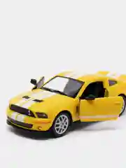 Желтый металлическая машинка 2007 Shelby GT500 KT5310D