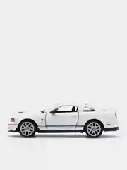 Белый металлическая машинка 2007 Shelby GT500 KT5310D