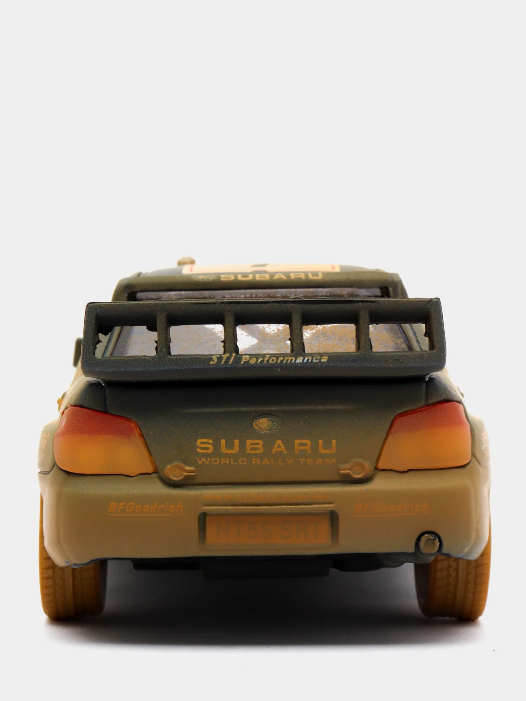 Металлическая машинка Subaru Impreza WRC 2007 (Muddy) KT5328DY