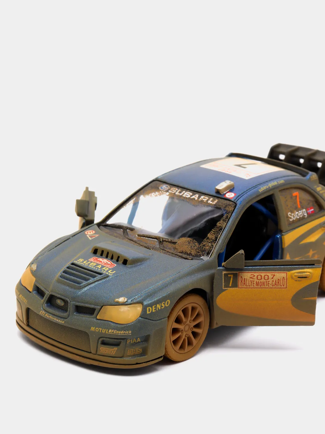 Металлическая машинка Subaru Impreza WRC 2007 (Muddy) купить по цене 550 ₽  в интернет-магазине KazanExpress