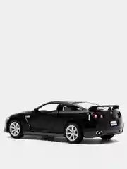 Черный металлическая машинка 2009 Nissan GT-R R35 KT5340D