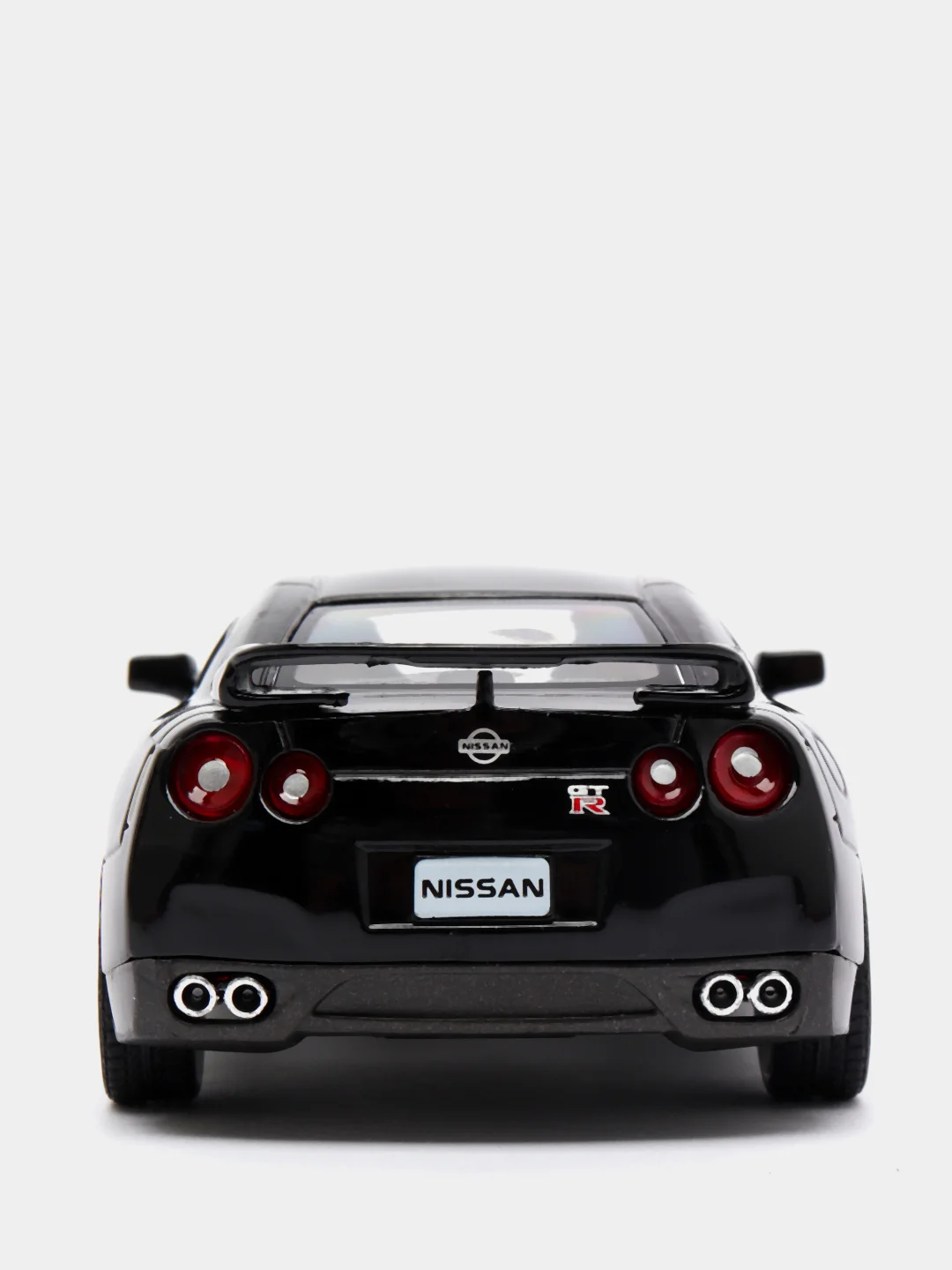 Черный металлическая машинка 2009 Nissan GT-R R35 KT5340D