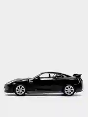 Черный металлическая машинка 2009 Nissan GT-R R35 KT5340D