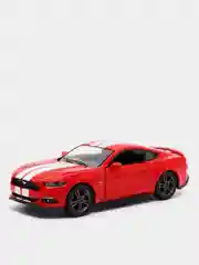 Багровый металлическая машинка 2015 Ford Mustang GT KT5386DF