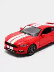 Багровый металлическая машинка 2015 Ford Mustang GT KT5386DF