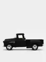 Черный металлическая машинка 1955 Chevy Stepside Pick-up (Матовая) KT5330DM
