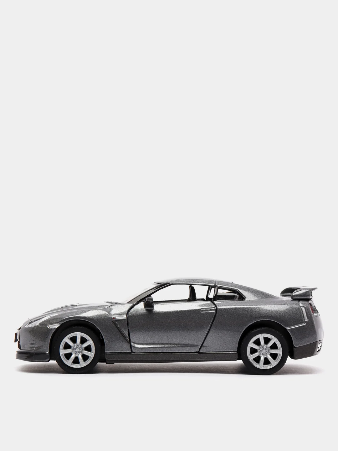 Серый металлическая машинка 2009 Nissan GT-R R35 KT5340D