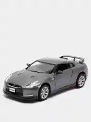 Серый металлическая машинка 2009 Nissan GT-R R35 KT5340D