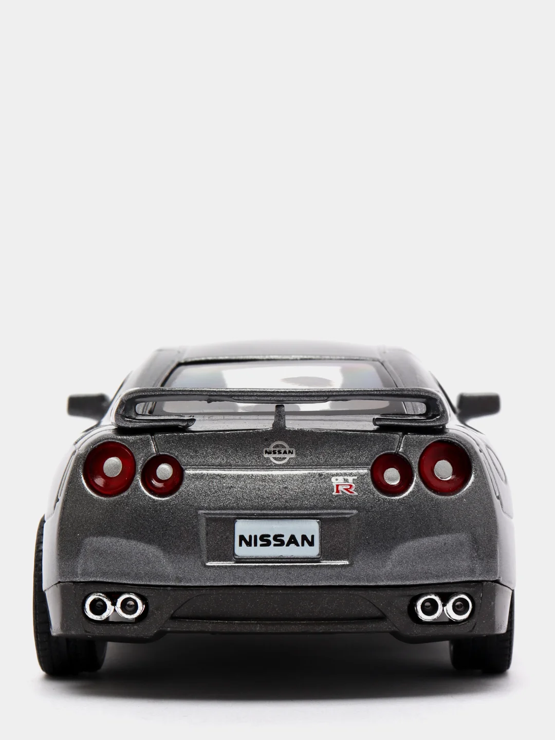 Серый металлическая машинка 2009 Nissan GT-R R35 KT5340D