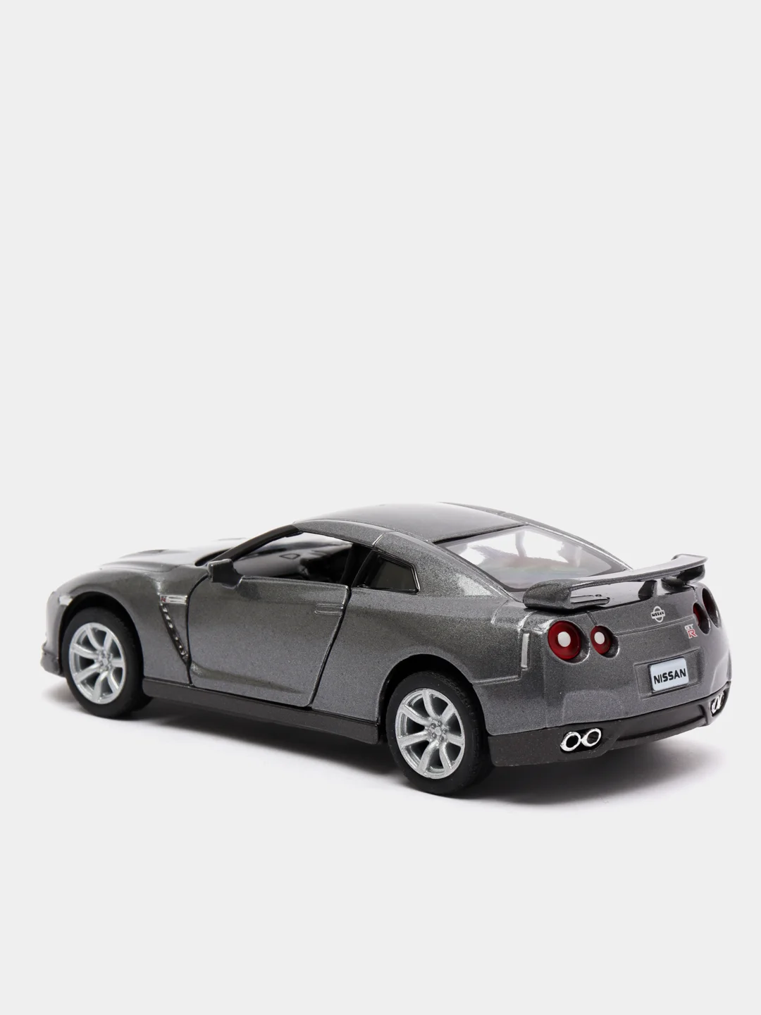 Серый металлическая машинка 2009 Nissan GT-R R35 KT5340D
