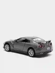 Серый металлическая машинка 2009 Nissan GT-R R35 KT5340D