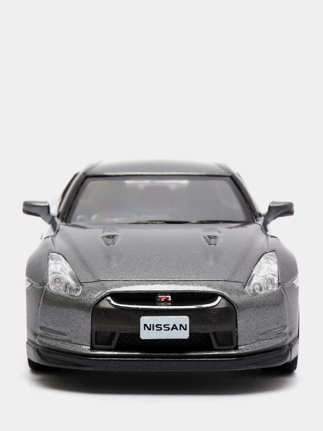 Серый металлическая машинка 2009 Nissan GT-R R35 KT5340D