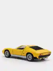 Желтый 1971 Lamborghini Miura P400 SV KINSMART KT5390D
