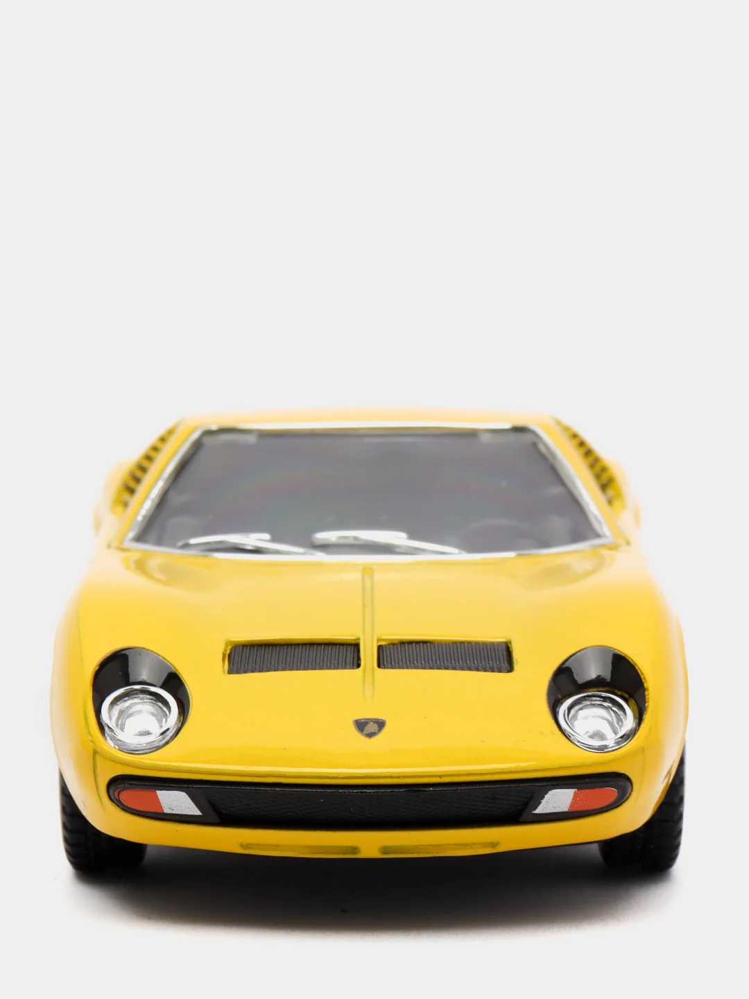 Желтый 1971 Lamborghini Miura P400 SV KINSMART KT5390D