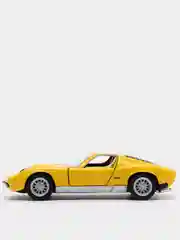 Желтый 1971 Lamborghini Miura P400 SV KINSMART KT5390D