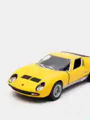 Желтый 1971 Lamborghini Miura P400 SV KINSMART KT5390D