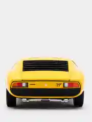 Желтый 1971 Lamborghini Miura P400 SV KINSMART KT5390D