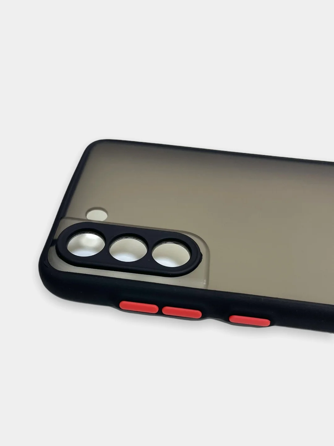 Чехол для Samsung Galaxy S21 FE матовый пластиковый