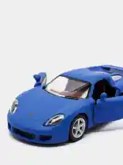 Синий металлическая машинка 1:32 Porsche Carrera GT KT5081D