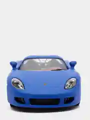 Синий металлическая машинка 1:32 Porsche Carrera GT KT5081D