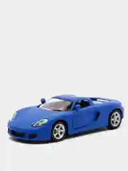 Синий металлическая машинка 1:32 Porsche Carrera GT KT5081D