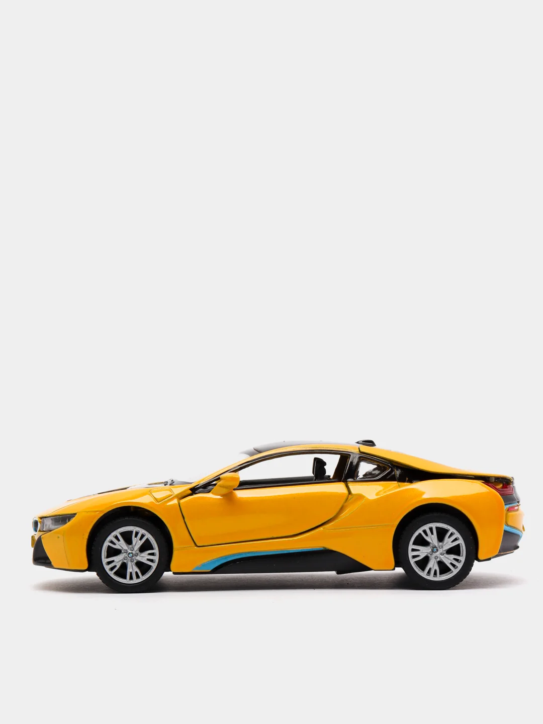 Желтый bmw i8 KINSMART KT5379DA
