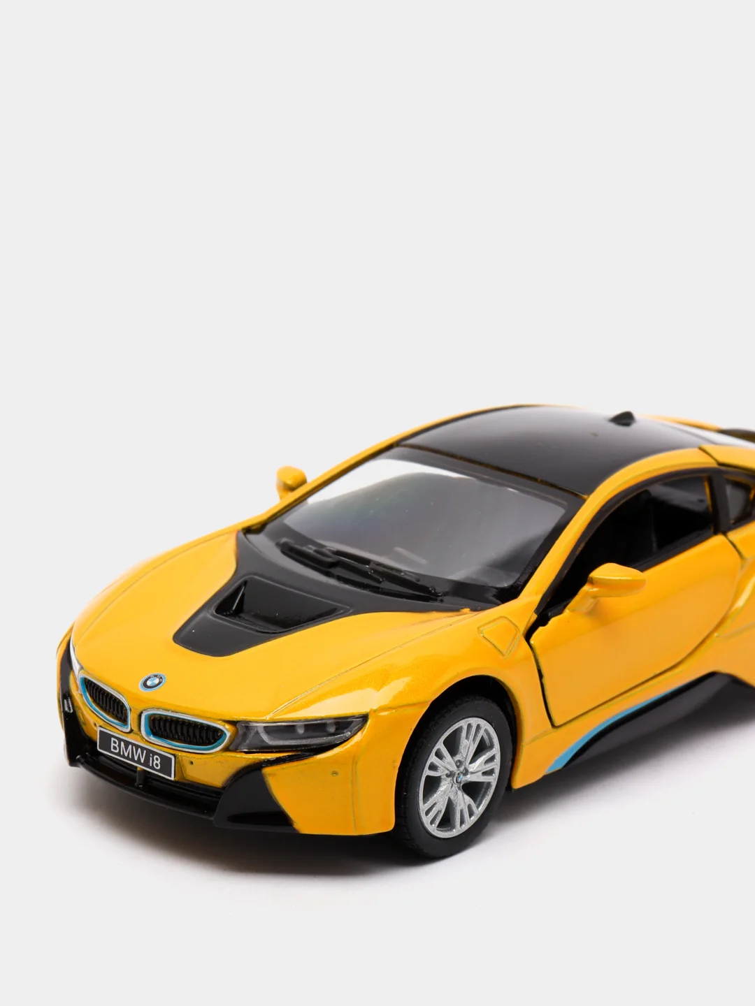 Желтый bmw i8 KINSMART KT5379DA
