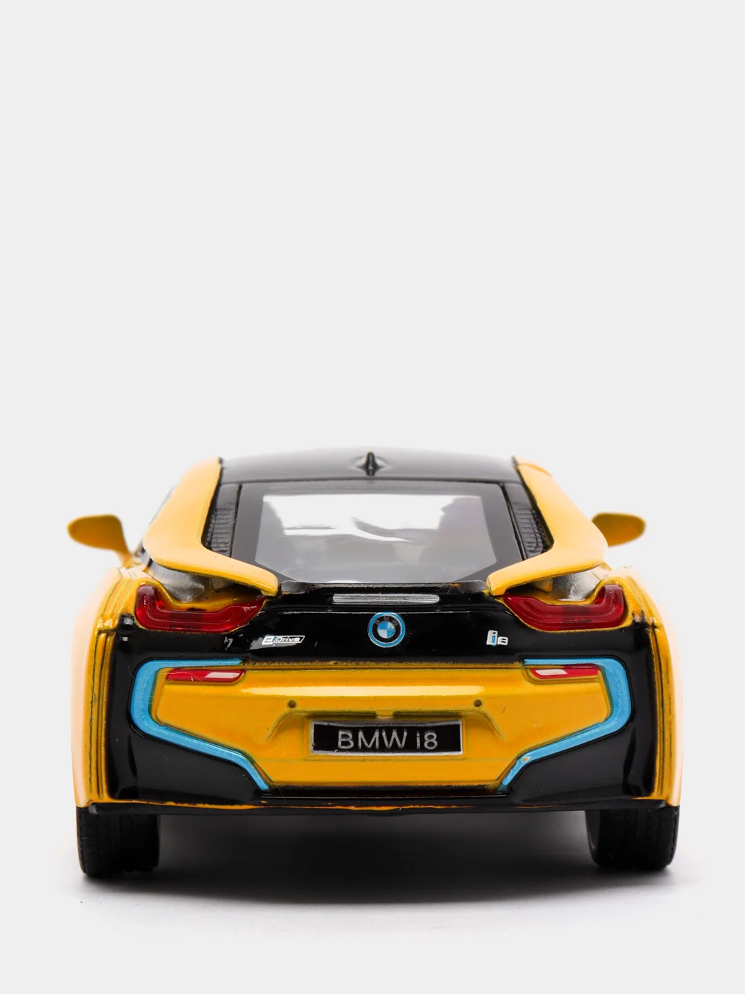 Желтый bmw i8 KINSMART KT5379DA