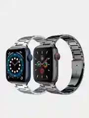 Металлический ремешок для Apple Watch 38, 40, 41, 42, 44, 45, 49 мм стальной браслет