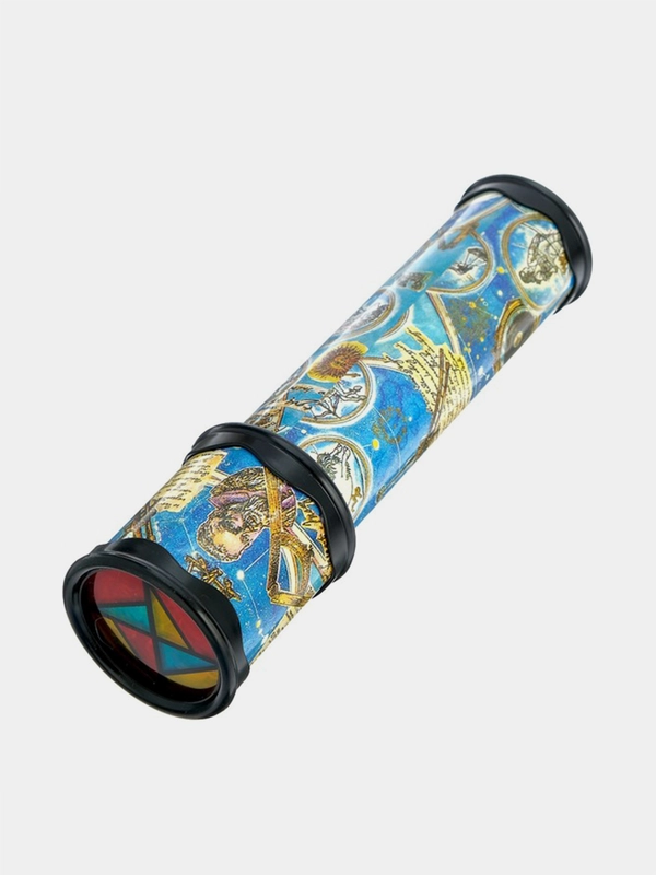 Калейдоскоп Карта мира, 20 см,  (цвет и рисунок микс)