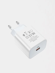 Зарядка для iPhone 14 / 15 / 16 (блок 20W Type-C / адаптер PD USB-C)