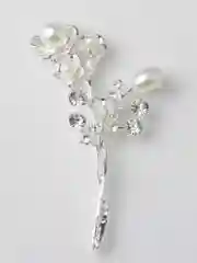 Серебряный брошь пришивная