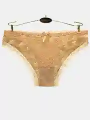Бежевый трусы женские