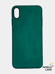 Чехол IPhone 11 / 11ProMax / 12 / 12ProMax / X / XS / XS Max силиконовый, имитация кожи
