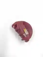 Багровый каучуковый краб для волос