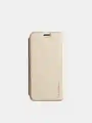 Золотой чехол книжка Meizu Pro 7