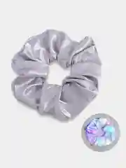 Серебряный светящаяся (led) резинка для волос светодиодная