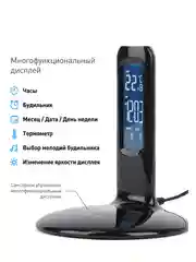 Черный настольный светильник-лампа ЭРА NLED-476-10W-BK/сенсерное управление,для работы,школьников